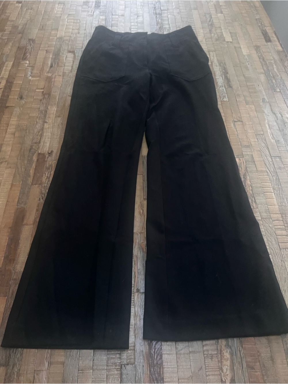 Women’s Black Wide-Leg Dress Pants